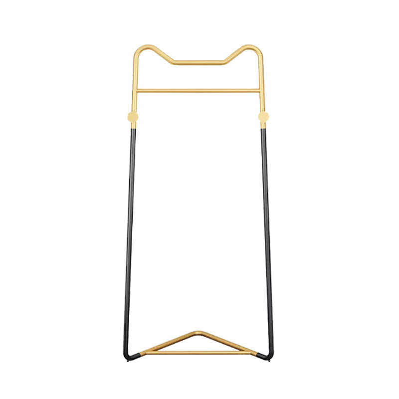 Modern Style Solid Color Coat Rack Metal Frame Coat Hanger for Bedroom