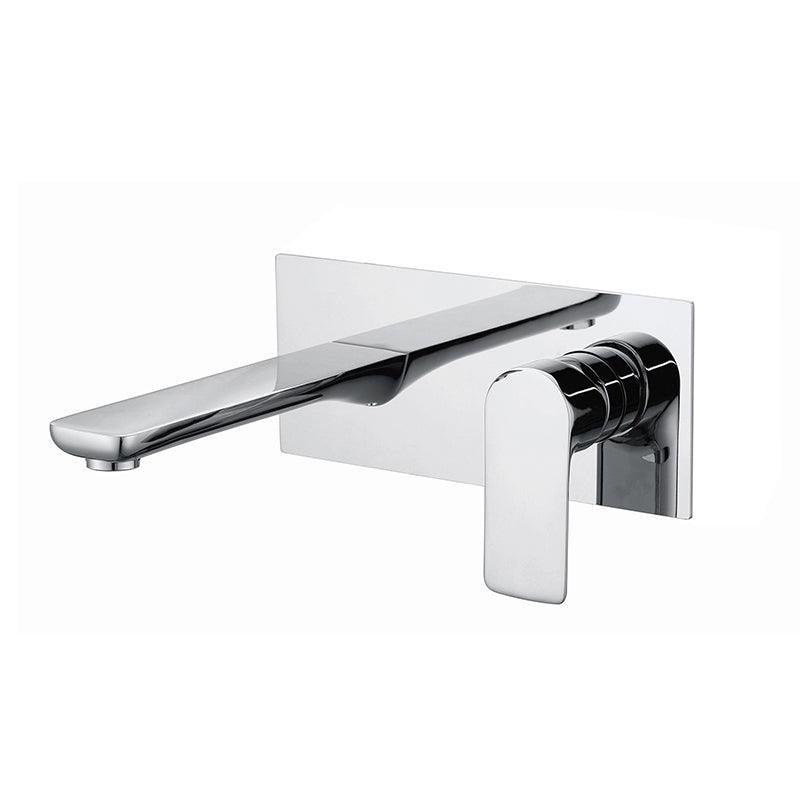 Contemporary Faucet Wall Mounted Single Lever Handle Vessel Sink Faucet