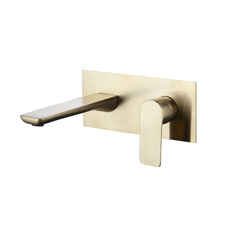 Contemporary Faucet Wall Mounted Single Lever Handle Vessel Sink Faucet