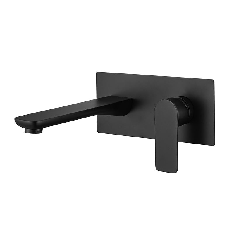 Contemporary Faucet Wall Mounted Single Lever Handle Vessel Sink Faucet