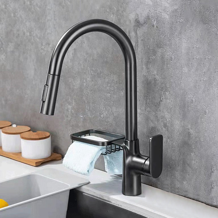 Modern 1-Handle Faucet Pull out Sprayer with Water Dispenser Faucet