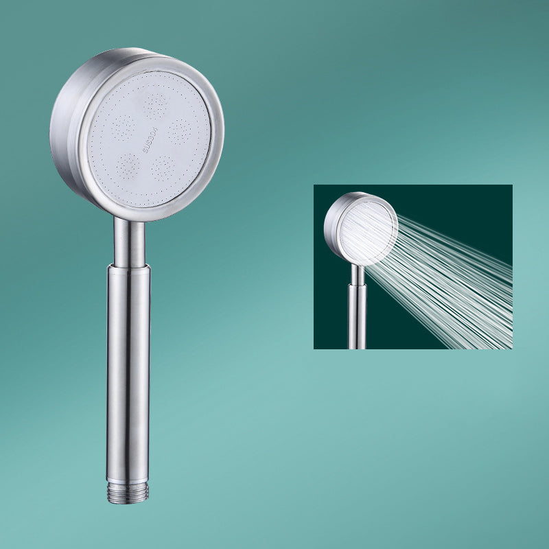 Contemporary Shower Combo Handheld Shower Head with Round Shape