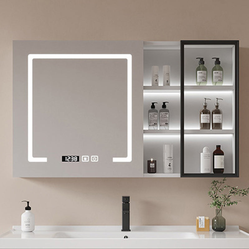 Modern Sink Vanity Solid Color Wall Mount Vanity Cabinet for Bathroom