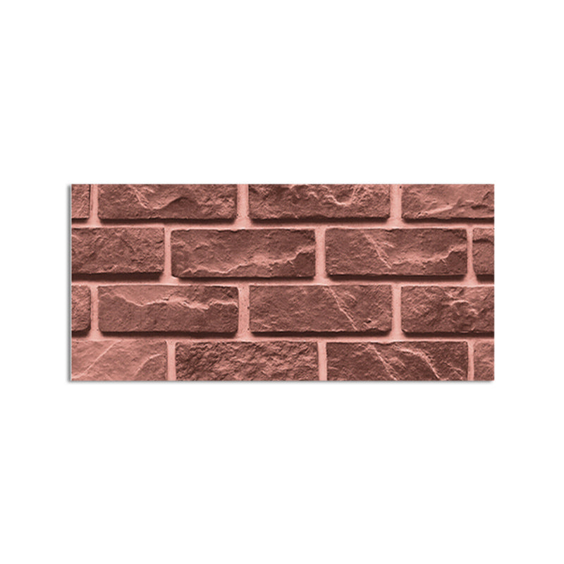 Faux Brick Wall Paneling Peel and Stick Waterproof Living Room PVC Wall Ceiling