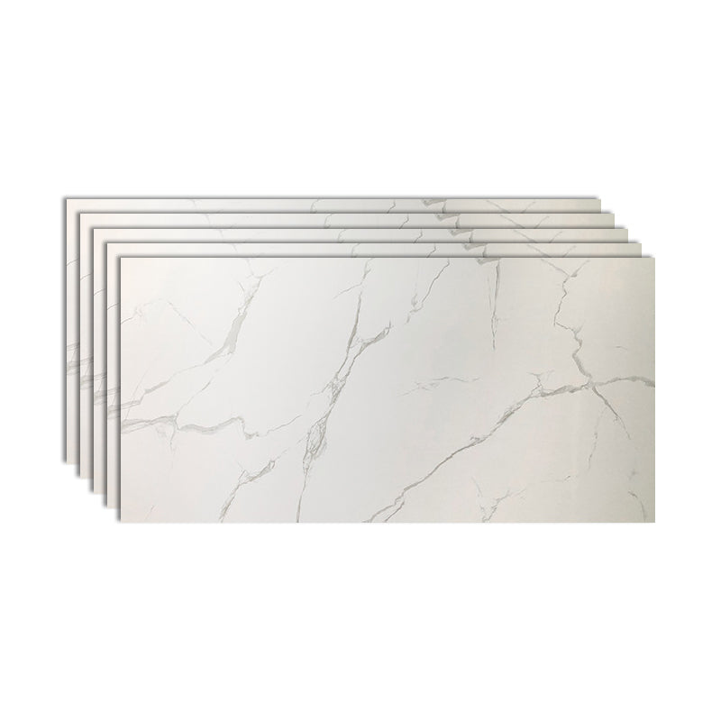 Floor Wall Tile Ceramic Marble Print Rectangle Indoor Wall & Floor Tile