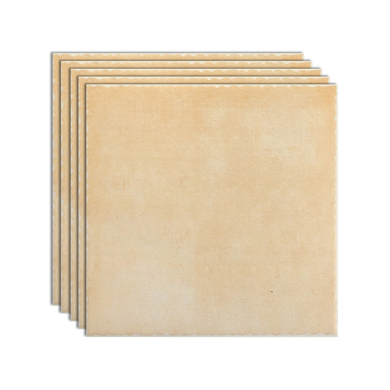 Square Ceramic Matte Straight Edge Singular Tile Vintage Bathroom Floor