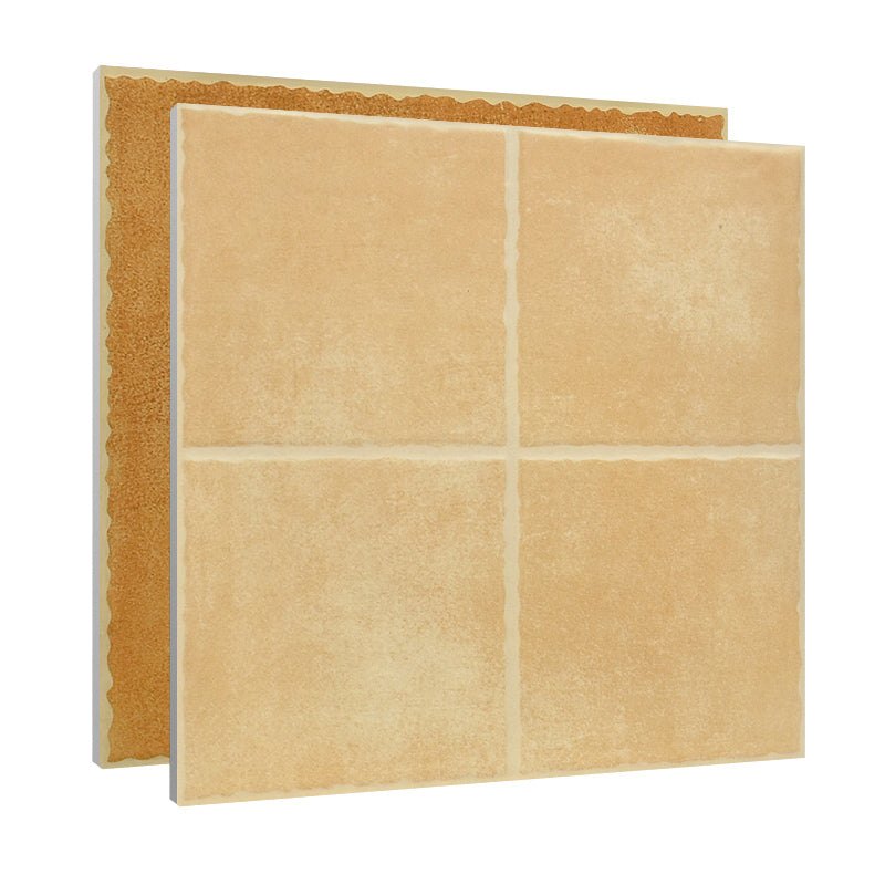 Square Ceramic Matte Straight Edge Singular Tile Vintage Bathroom Floor