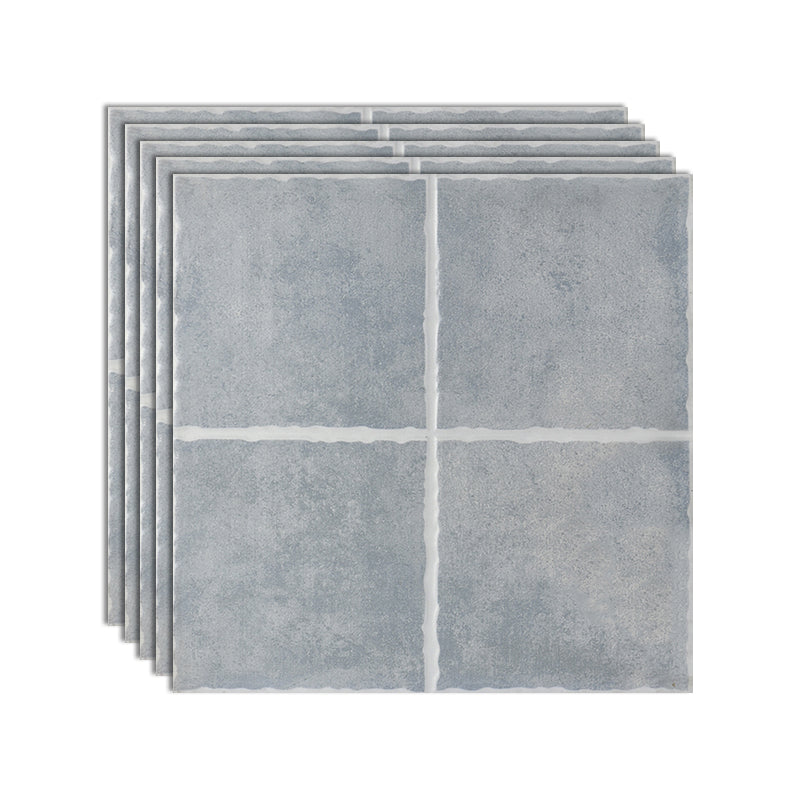 Square Ceramic Matte Straight Edge Singular Tile Vintage Bathroom Floor