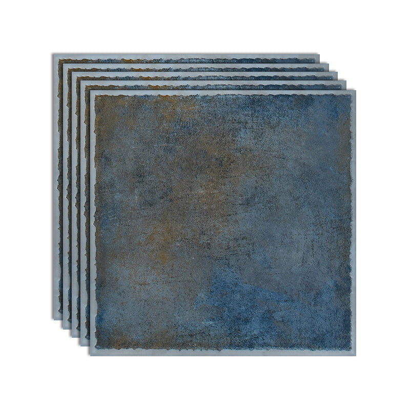 Square Ceramic Matte Straight Edge Singular Tile Vintage Bathroom Floor