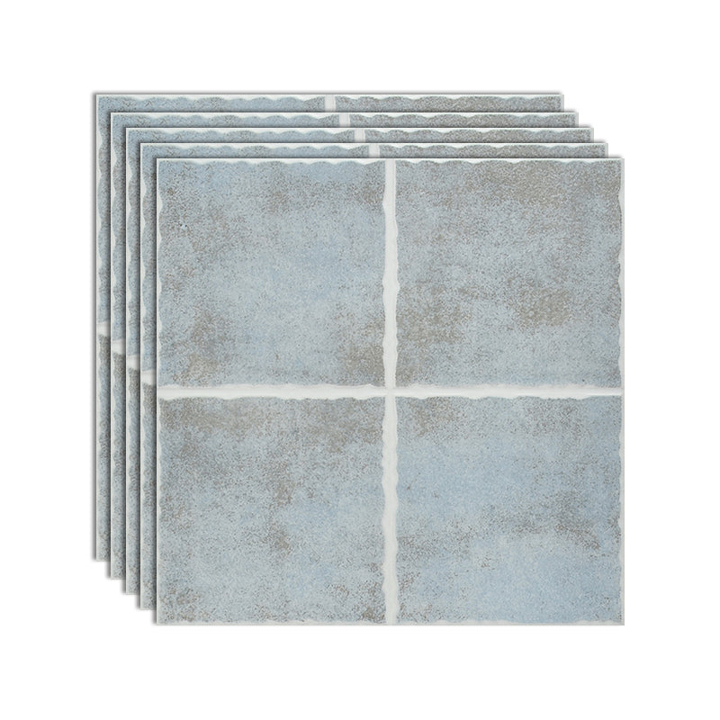 Square Ceramic Matte Straight Edge Singular Tile Vintage Bathroom Floor