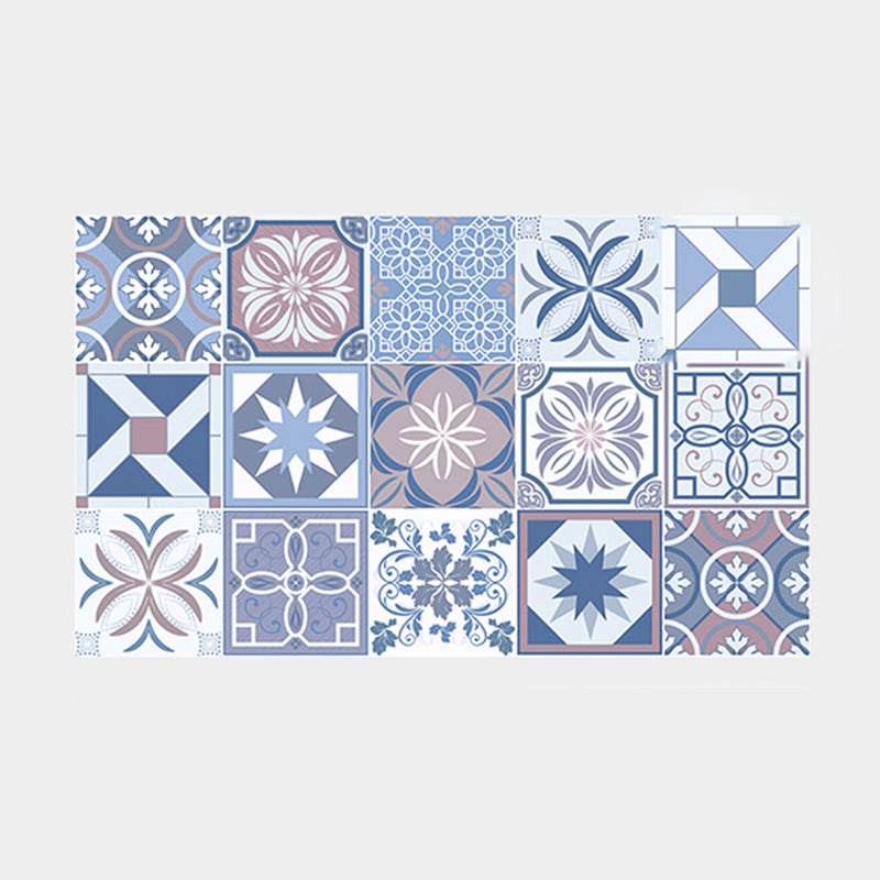 Kitchen Wall Tile Peel and Stick Floral Print Stick Wallpaper