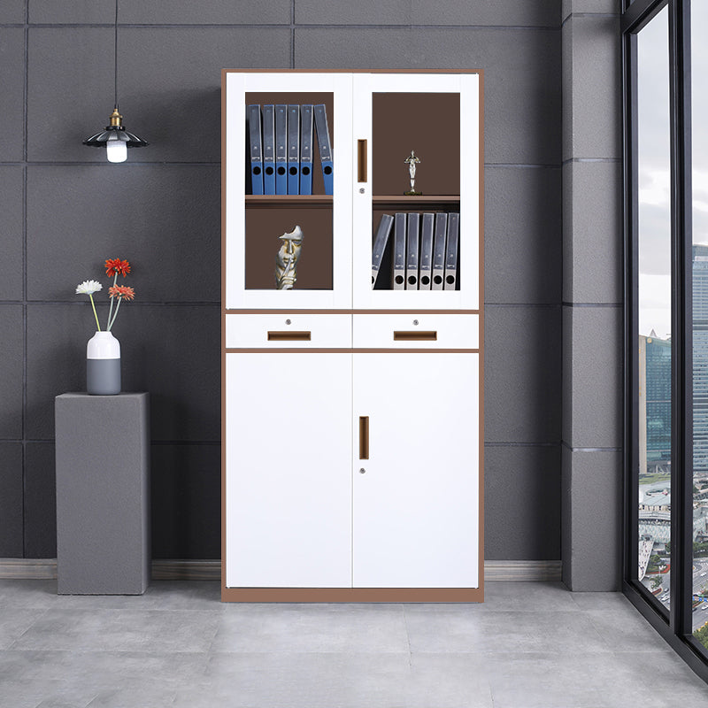 Modern File Cabinet Storage Shelves Locking Drawers Filing Cabinet for Home Office