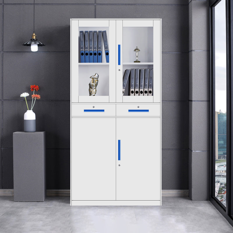 Modern File Cabinet Storage Shelves Locking Drawers Filing Cabinet for Home Office