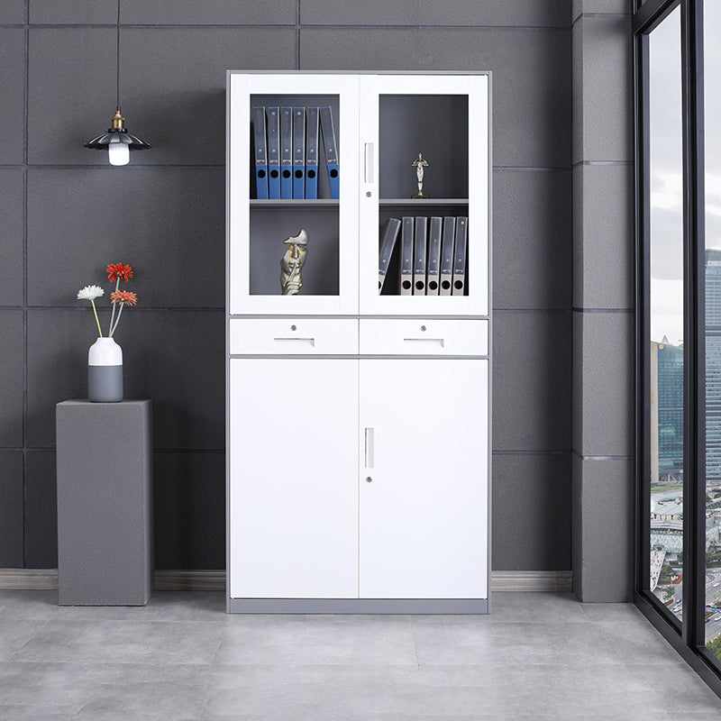 Modern File Cabinet Storage Shelves Locking Drawers Filing Cabinet for Home Office