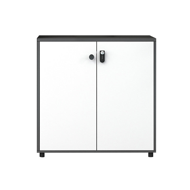 Modern File Cabinet Wooden Filing Cabinet with Lock Storage for Office