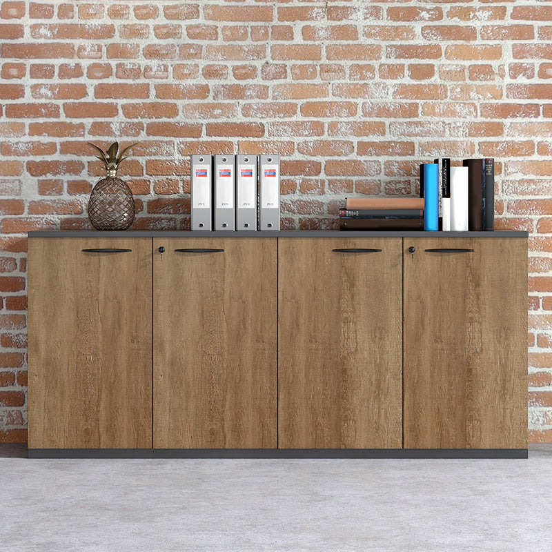 Modern Style Lateral Filing Cabinet Wood Filing Cabinet with Locking Storage