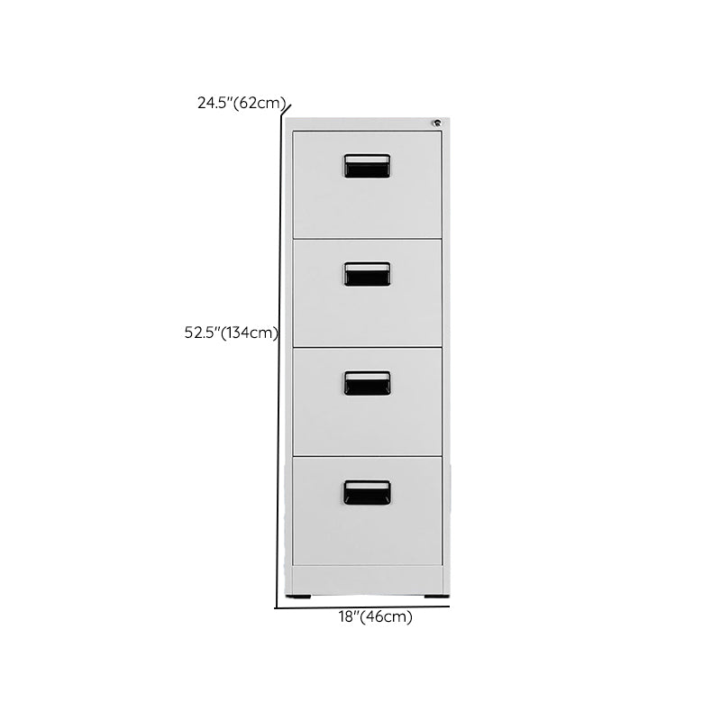 Contemporary Style File Cabinet Metal Filing Cabinet for Home Office