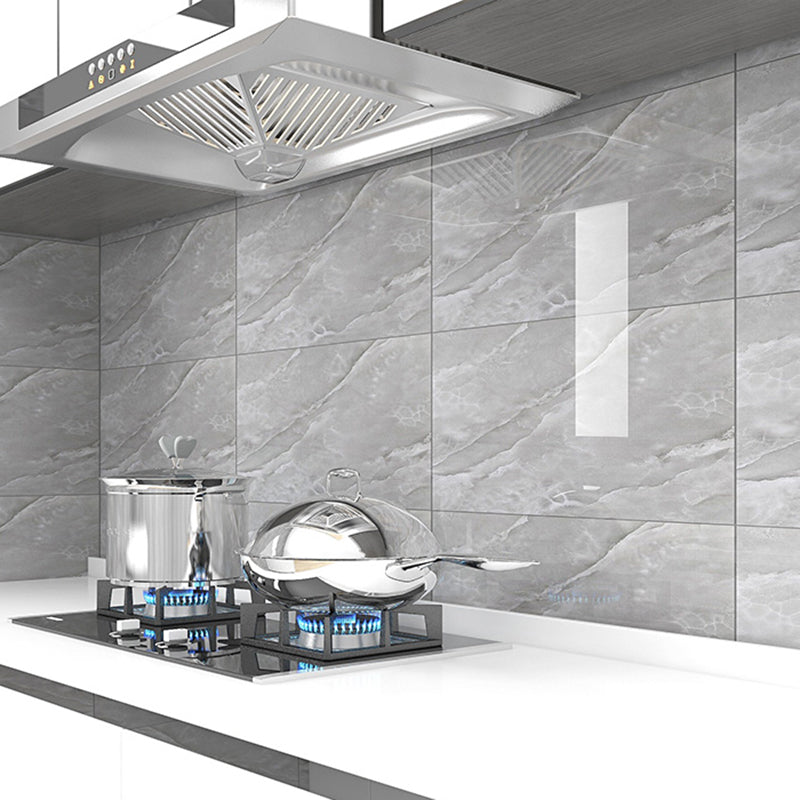 Modern Peel and Stick Backsplash Wall Tile Rectangular Peel and Stick Backsplash Tile