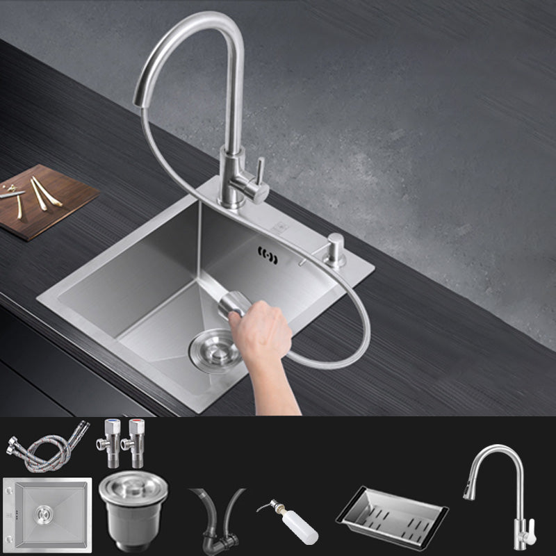 Modern Style Kitchen Sink Stainless Steel Drop-In Kitchen Sink