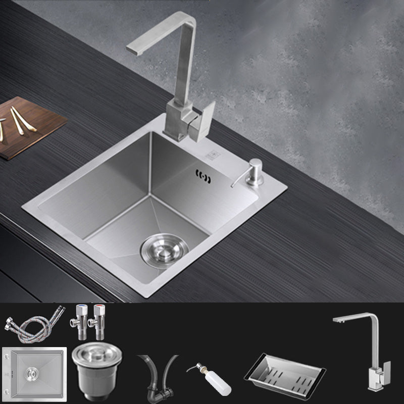 Modern Style Kitchen Sink Stainless Steel Drop-In Kitchen Sink