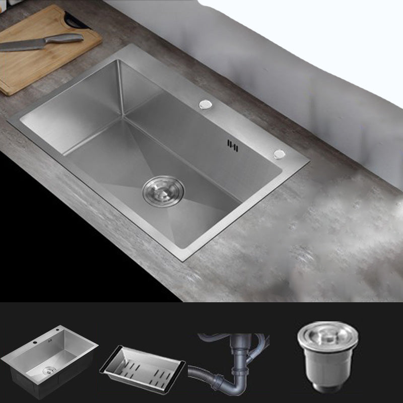 Modern Style Kitchen Sink Stainless Steel Drop-In Kitchen Sink