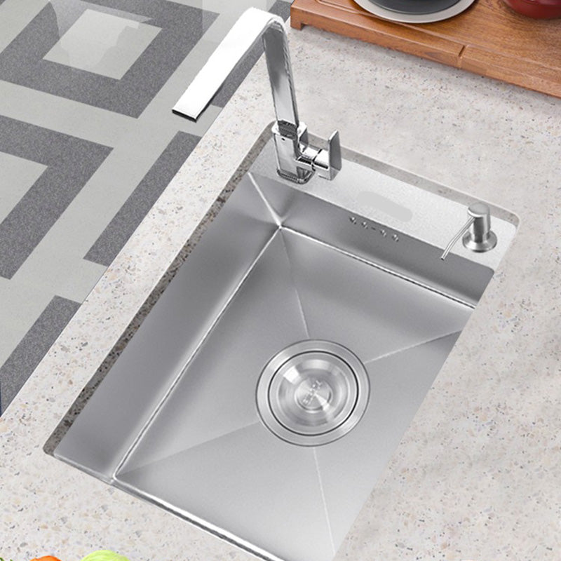 Modern Style Kitchen Sink Stainless Steel Drop-In Kitchen Sink