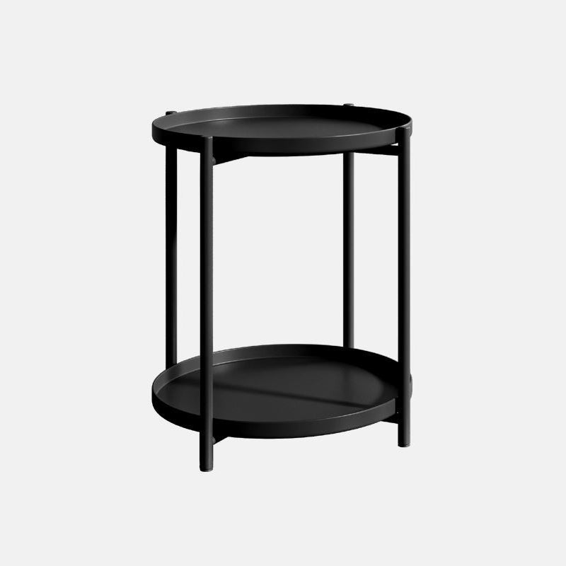 Modern Bed Nightstand Metal Accent Table Nightstand for Bedroom