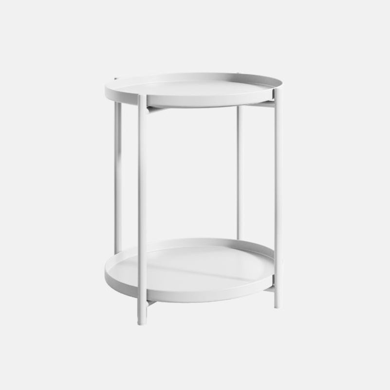 Modern Bed Nightstand Metal Accent Table Nightstand for Bedroom