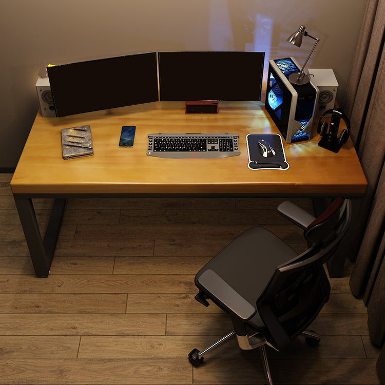 29.53" Tall Rectangular Gaming Desk Modern Solid Wood Computer Desk