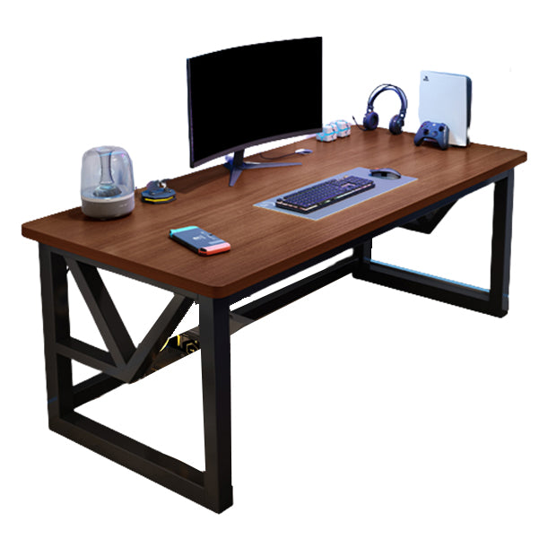 23.4 Inch W Modern Computer Desk Manufactured Wood Rectangle Office Desk