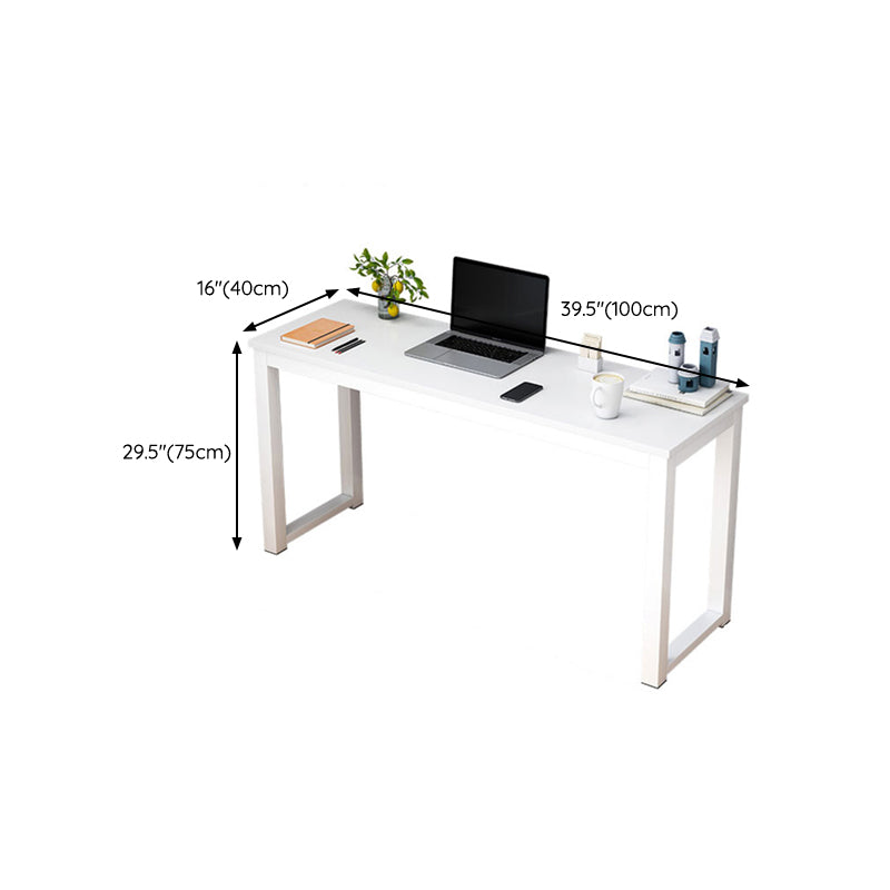 Modern Style Writing Desk Manufactured Wood Rectangle Office Desk