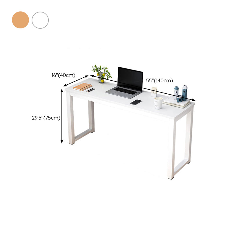 Modern Style Writing Desk Manufactured Wood Rectangle Office Desk