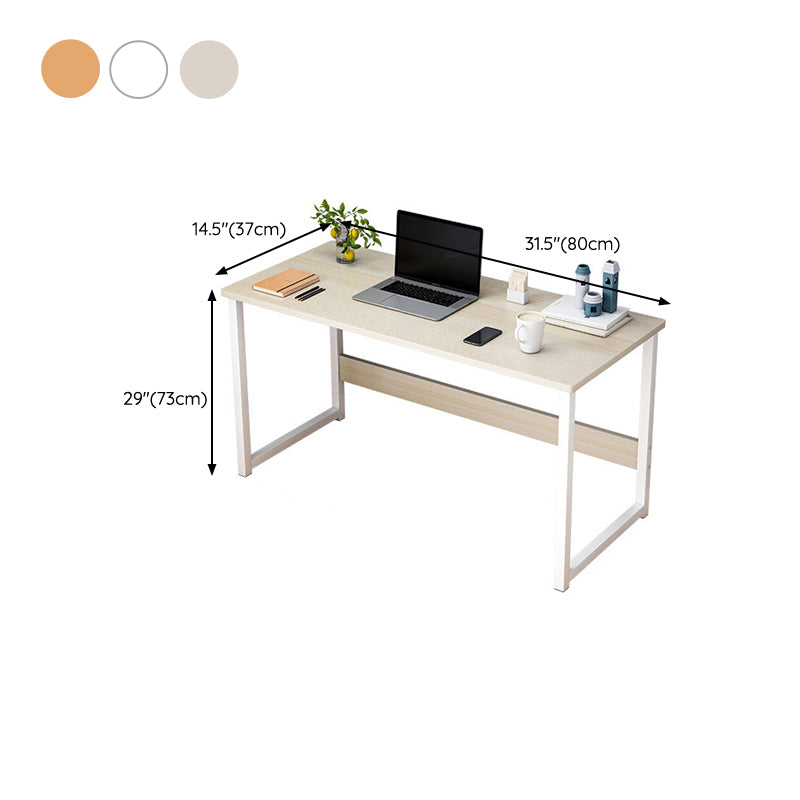 Modern Style Writing Desk Manufactured Wood Rectangle Office Desk