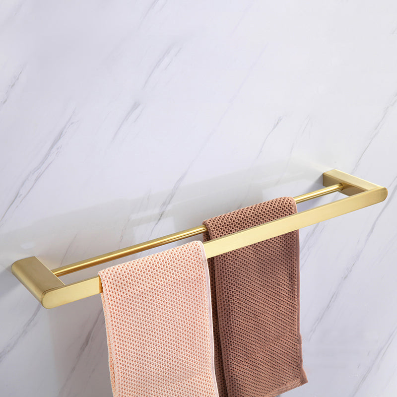 Modern Bathroom Hardware Set Gold Towel Bar Bath Hardware Set