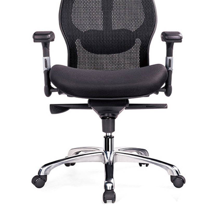 Contemporary Black Desk Chair Breathable AirGrid Office Chair