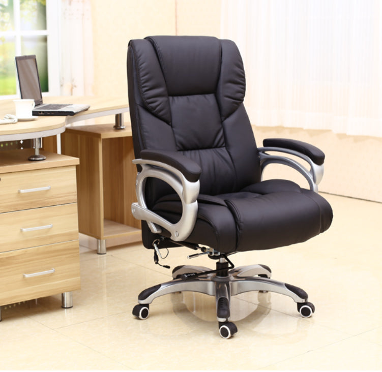 Modern Padded Arms Managers Chair Black Executive Chair for Office