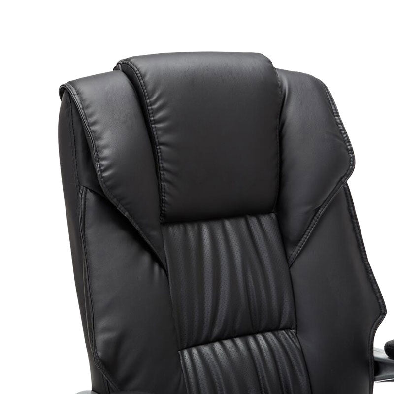 Modern Padded Arms Managers Chair Black Executive Chair for Office