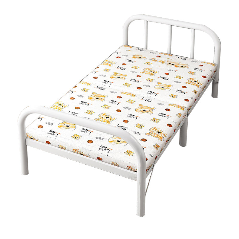 Scandinavian Open-Frame Headboard Kids Bed Mattress Included Toddler Bed