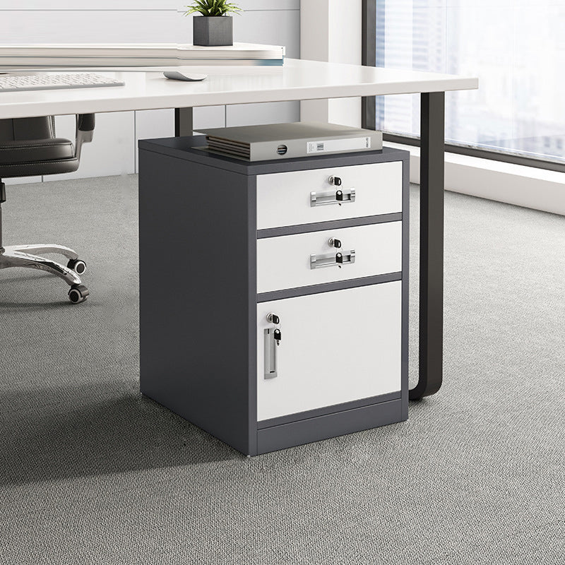 Modern Cabinet Steel Locking Drawers Storage Filing Cabinet for Office