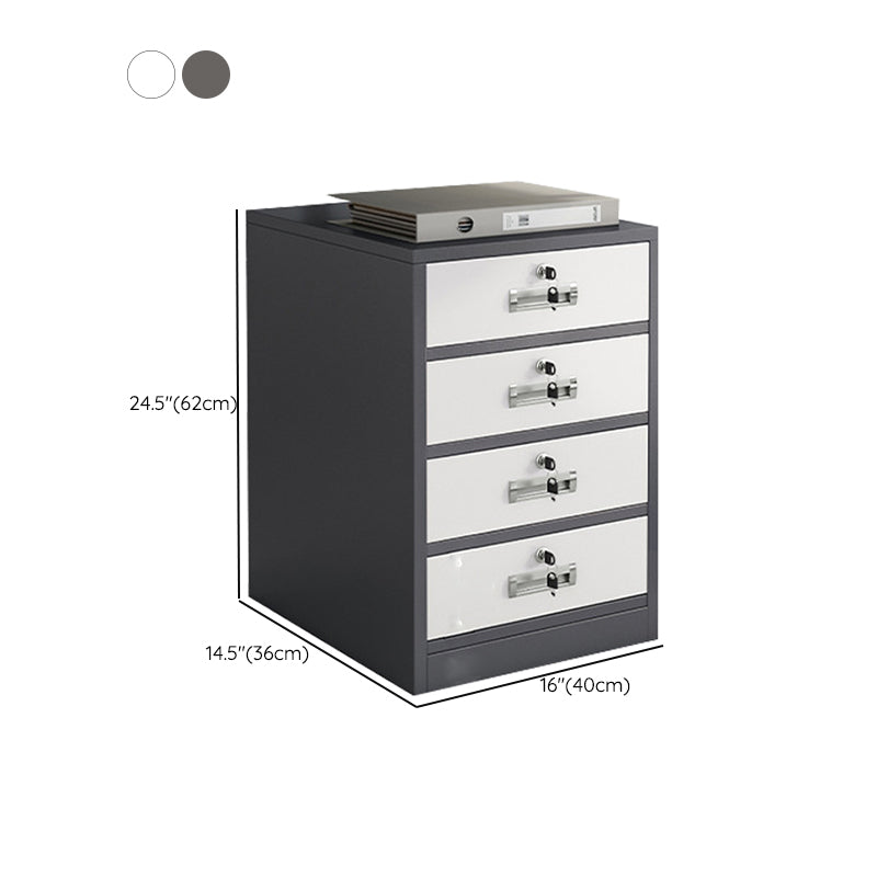 Modern Cabinet Steel Locking Drawers Storage Filing Cabinet for Office