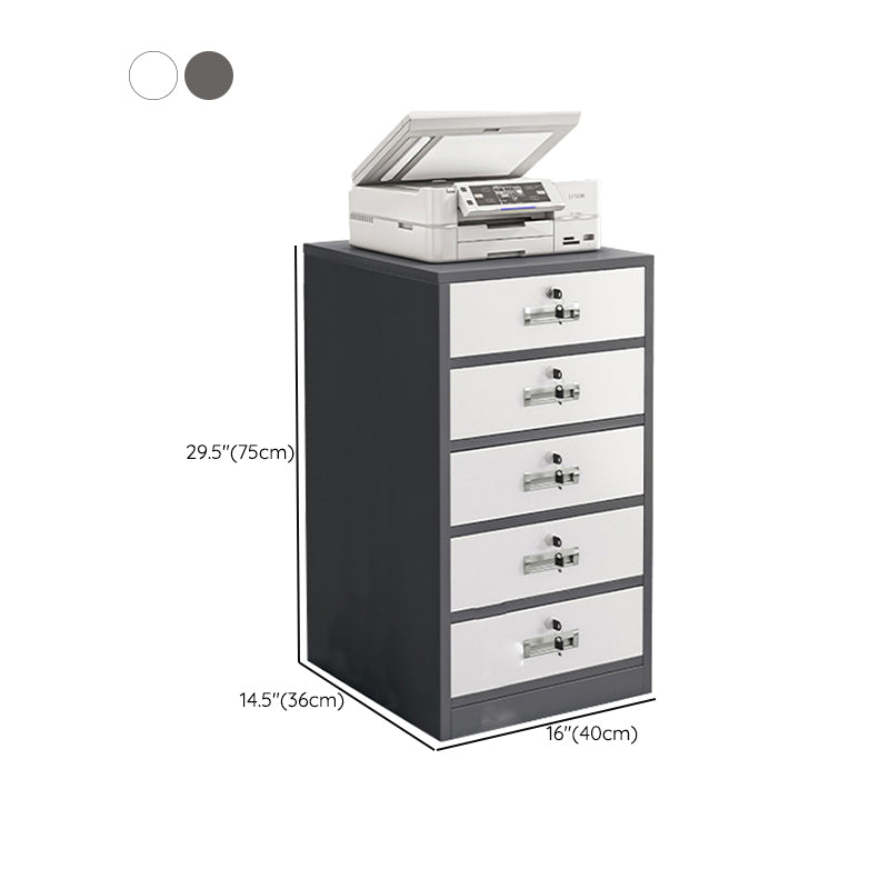 Modern Cabinet Steel Locking Drawers Storage Filing Cabinet for Office