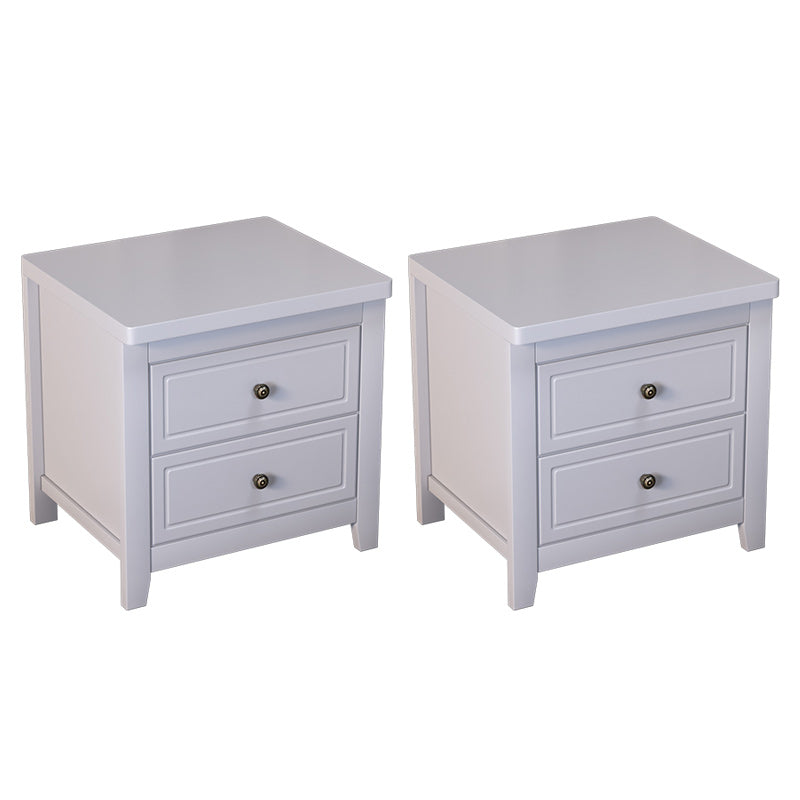 Contemporary Nightstand Drawer Storage Bedside Cabinet with Legs