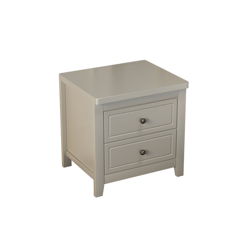 Contemporary Nightstand Drawer Storage Bedside Cabinet with Legs