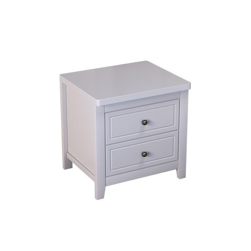 Contemporary Nightstand Drawer Storage Bedside Cabinet with Legs