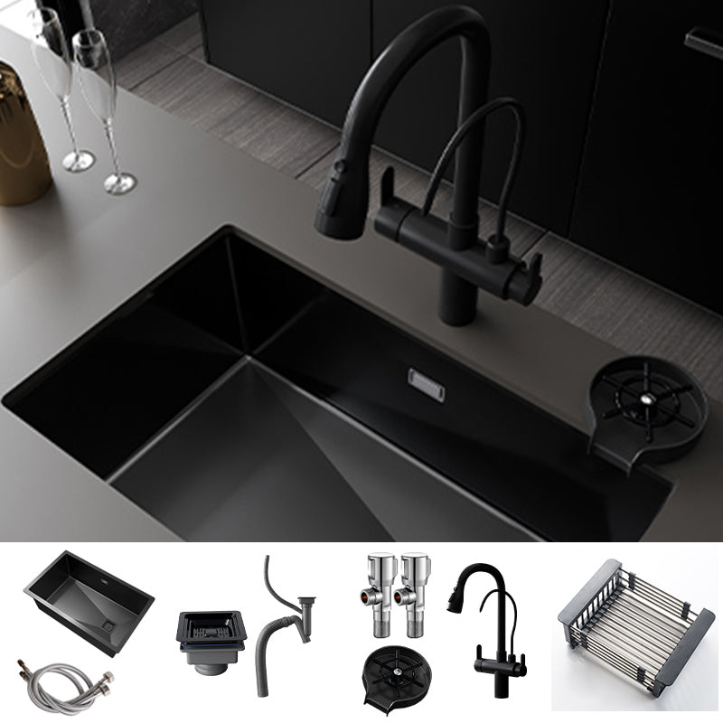 Modern Style Kitchen Sink Stainless Steel Undermount Kitchen Sink