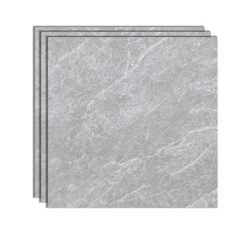 Square Matte Wall Tile Marble Gray Singular Tile for Floor Case