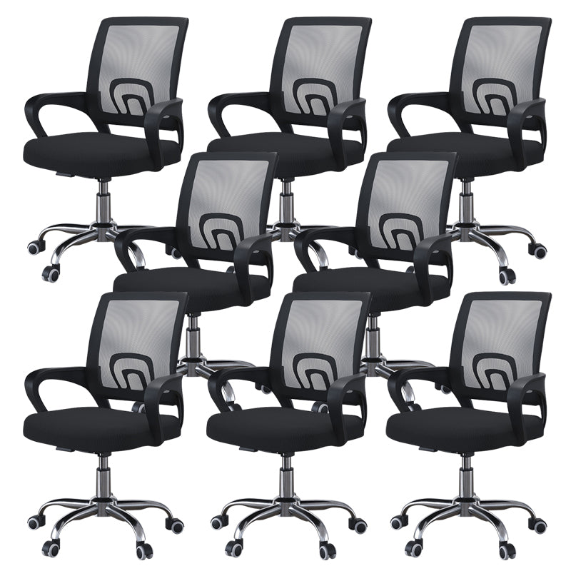 Contemporary Desk Chair Swivel Breathable Air Grid Office Chair