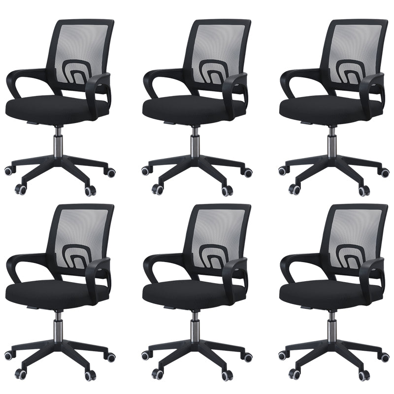 Contemporary Desk Chair Swivel Breathable Air Grid Office Chair