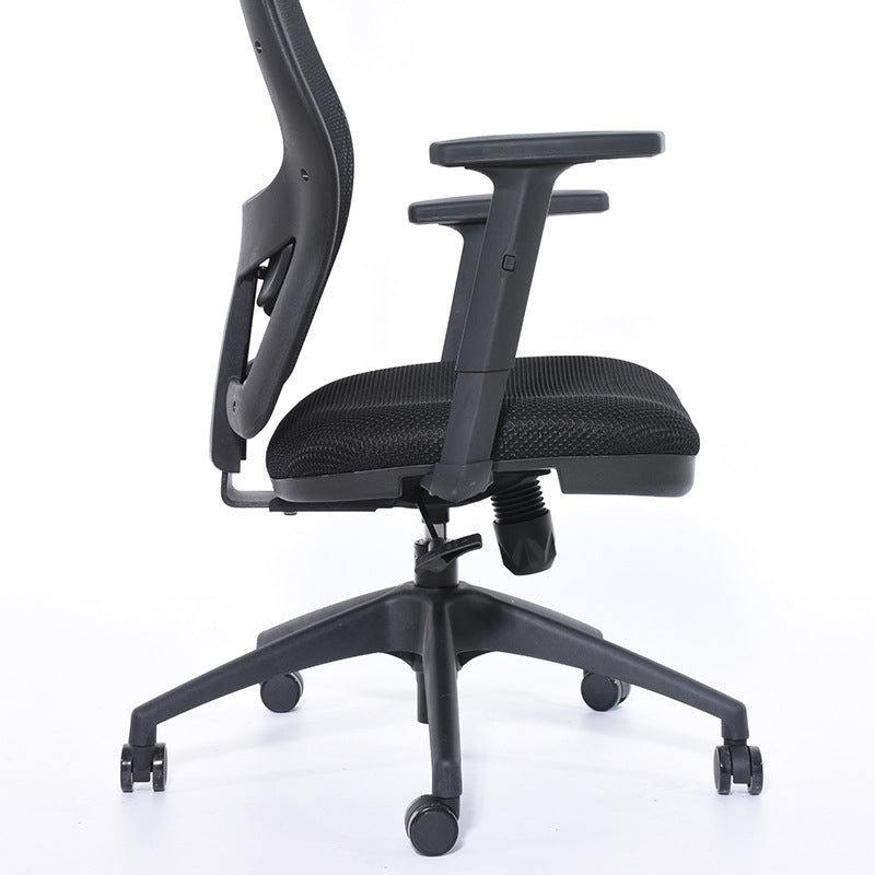 Modern Desk Chair Swivel Mesh Computer Chair High-Back Chair with Wheels