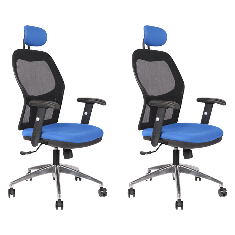 Modern Desk Chair Swivel Mesh Computer Chair High-Back Chair with Wheels